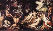 The Wedding of Peleus and Thetis df CORNELIS VAN HAARLEM